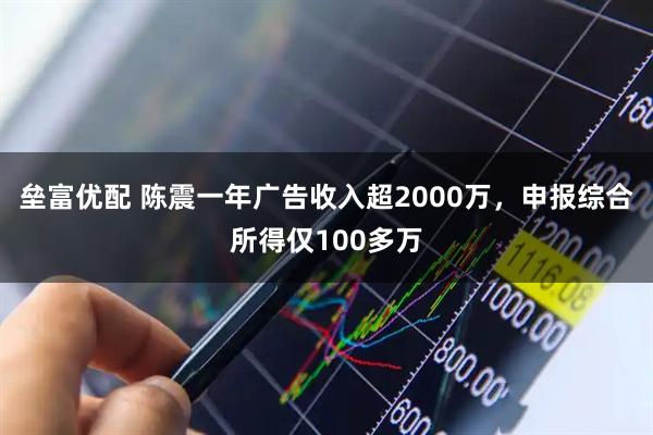 垒富优配 陈震一年广告收入超2000万，申报综合所得仅100多万